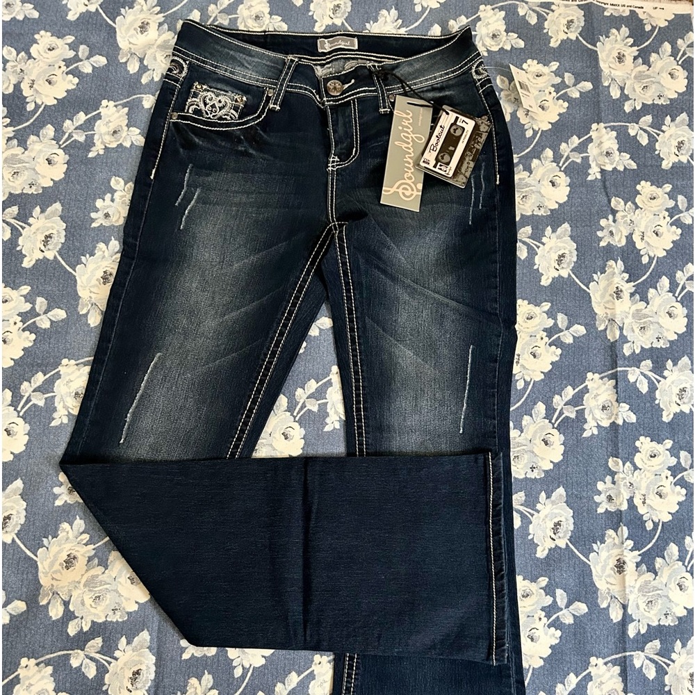 Soundgirl jeans junior’s size 7 new